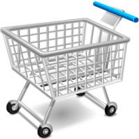 objects & Shopping cart free transparent png image.