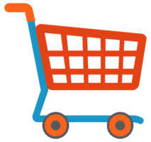 objects & Shopping cart free transparent png image.