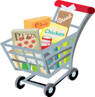 objects & shopping cart free transparent png image.