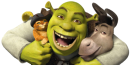 heroes & Shrek free transparent png image.