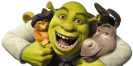 heroes & shrek free transparent png image.