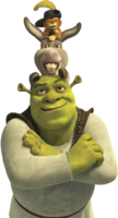 heroes & Shrek free transparent png image.