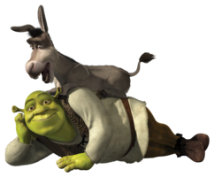 heroes & shrek free transparent png image.