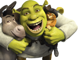 heroes & shrek free transparent png image.