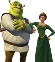 heroes & shrek free transparent png image.