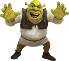 Shrek&heroes png image