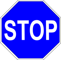 cars & Sign stop free transparent png image.