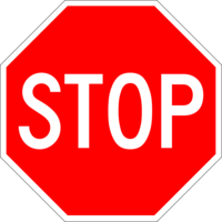 cars & sign stop free transparent png image.