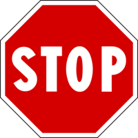 cars & sign stop free transparent png image.