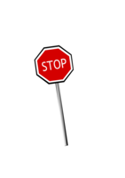 cars & Sign stop free transparent png image.