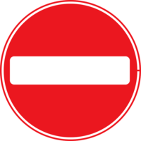 cars & Sign stop free transparent png image.