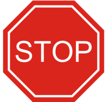 cars & sign stop free transparent png image.