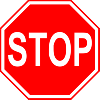 cars & Sign stop free transparent png image.