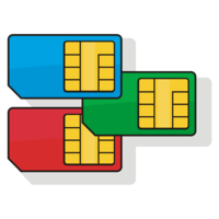 electronics & Sim Cards free transparent png image.