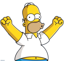 heroes & simpsons free transparent png image.
