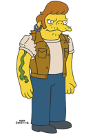 heroes & simpsons free transparent png image.