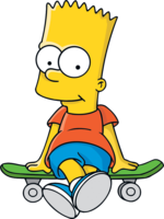 heroes & Simpsons free transparent png image.