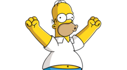 heroes & simpsons free transparent png image.