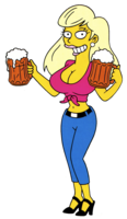 heroes & simpsons free transparent png image.