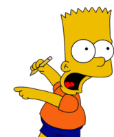 heroes & simpsons free transparent png image.