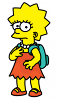 heroes & Simpsons free transparent png image.