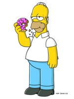 heroes & simpsons free transparent png image.