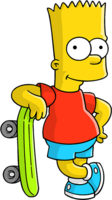 heroes & Simpsons free transparent png image.