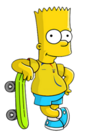 heroes & Simpsons free transparent png image.