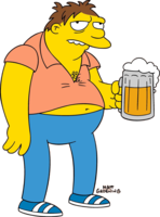 heroes & simpsons free transparent png image.