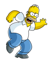 heroes & simpsons free transparent png image.