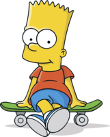 heroes & simpsons free transparent png image.