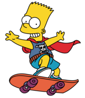 heroes & simpsons free transparent png image.