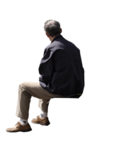 people & Sitting man free transparent png image.