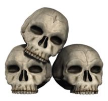 people & skull free transparent png image.