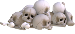 people & Skull free transparent png image.