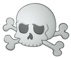 people & skull free transparent png image.