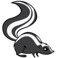 animals & Skunk free transparent png image.