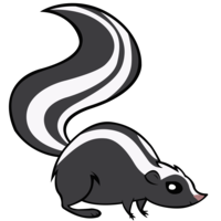 animals & skunk free transparent png image.