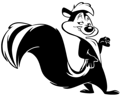 animals & Skunk free transparent png image.