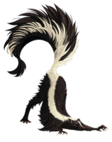 animals & Skunk free transparent png image.