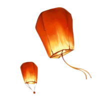 holidays & Sky lantern free transparent png image.