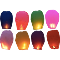 holidays & Sky lantern free transparent png image.