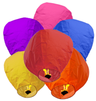 holidays & Sky lantern free transparent png image.