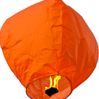 holidays & sky lantern free transparent png image.