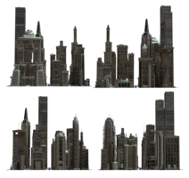 objects & Skyscraper free transparent png image.