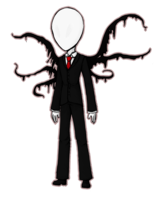 fantasy & Slender Man free transparent png image.