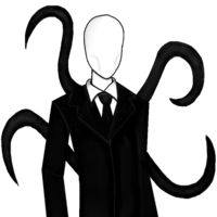 fantasy & Slender Man free transparent png image.