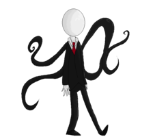 fantasy & Slender Man free transparent png image.