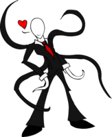 fantasy & Slender Man free transparent png image.