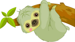 animals & sloth free transparent png image.